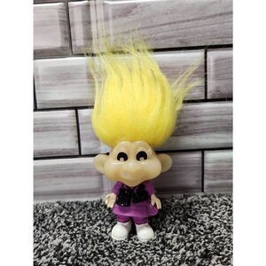 Glow in the Dark Troll Doll - 1993 Burger King - Vacation Tourist Troll